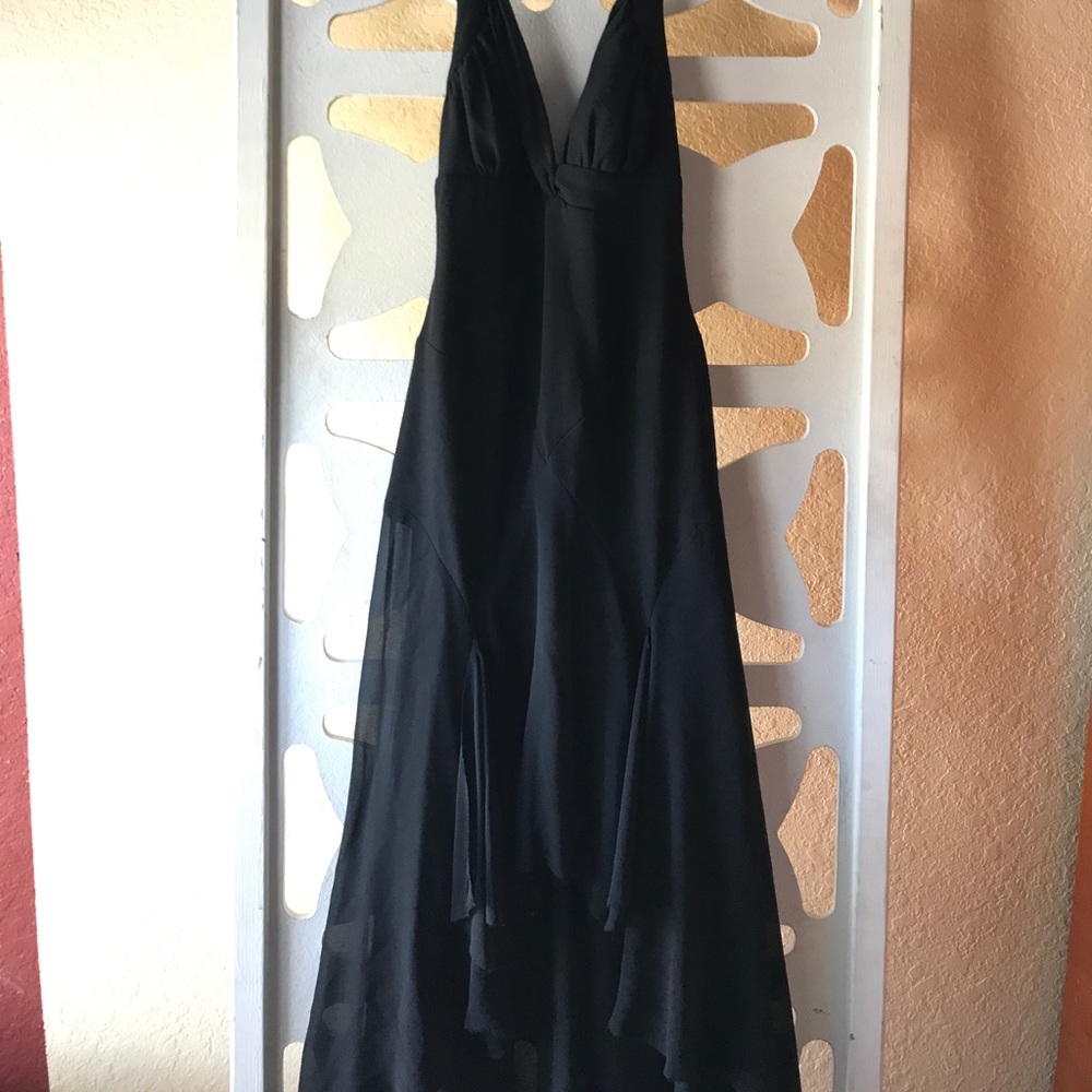 Nicole Miller Collection High Low Silk Dress
